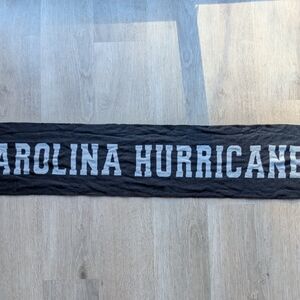 NHL Carolina Hurricanes Black and White Scarf